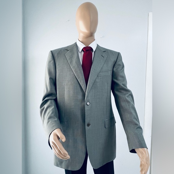 Canali Men's Gray Blazer 54